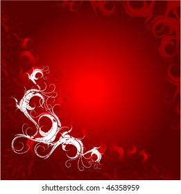 grand floral card