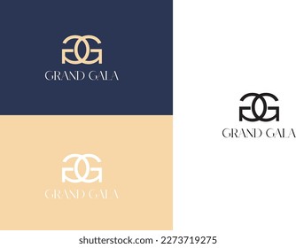 GRAND GALA LUXURY logo GG