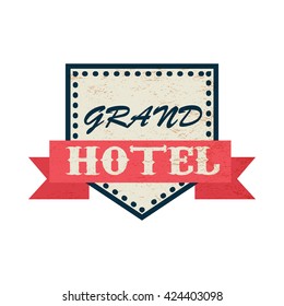 Grand hotel icon