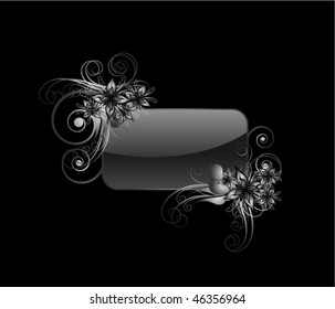 grand metallic floral