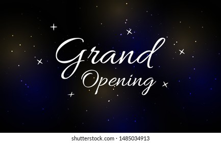 Grand Opening Background For invitation