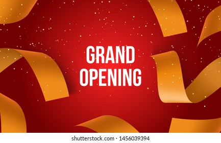 Grand Opening Beautiful Template Background
