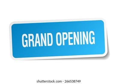 5,585 Grand opening blue background Images, Stock Photos & Vectors ...