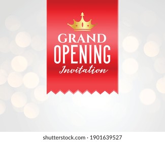 grand opening celebration banner template design