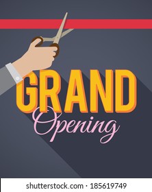 Grand Opening. EPS10.