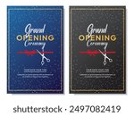 Grand Opening Flyer Template, poster, banner, post. grand Opening Invitation, Inauguration Flyer Template, Grand opening ceremony invitation flyer