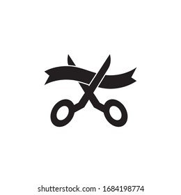 Diseño de icono de abertura grande aislado en fondo blanco. ilustración vectorial
