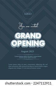 Grand opening invitation , you are invited , You're Invited Concepts