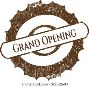 Grand Opening rubber texture