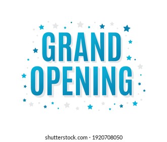 Grand Opening Sign, Grand Opening Text, New Business Opening, Grand Opening Banner Text, Entrepreneur, Brick And Mortar Business, New Business, Vector Illustration Background