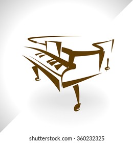 grand piano