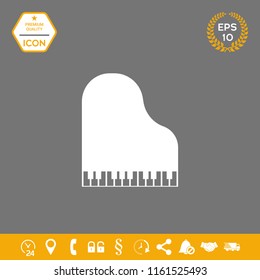 Grand piano icon