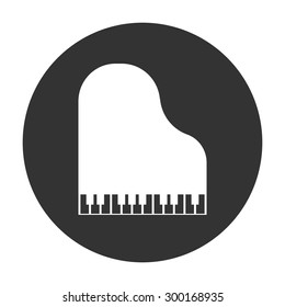 Grand piano icon