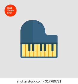 Grand piano icon