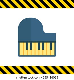 Grand piano icon