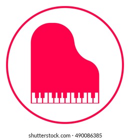 Grand piano icon