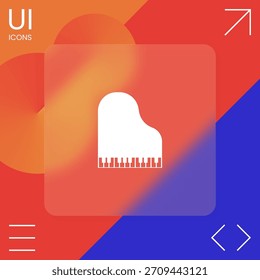 Icono del piano. Elementos para su diseño