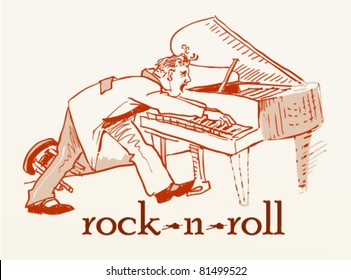 Grand Piano rock-n-roll Player