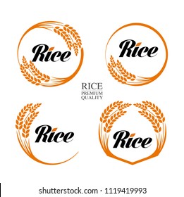 Grand Rice vector illustration