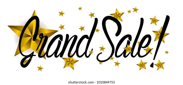 grand sale, beautiful greeting card