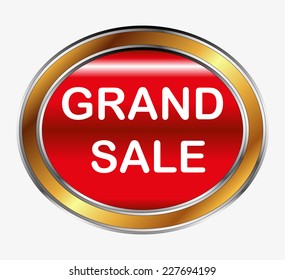 Grand sale button 