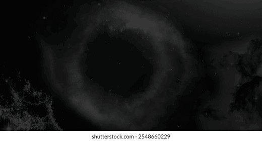 Cenário do grande espaço captando a beleza das nuvens de nebulosas escuras em espiral contra o pano de fundo de uma expansão cósmica intemporal
