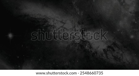 Similar – Image, Stock Photo Scenery capture. Black and white wide natural view