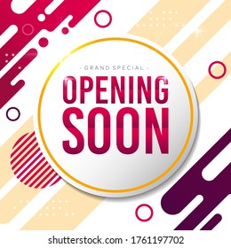Grand Special Opening Soon Design