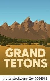 A cordilheira Grand Teton* oferece algumas das vistas mais selvagens e de tirar o fôlego da natureza nos EUA, com picos acidentados, lagos imaculados e vida selvagem diversificada