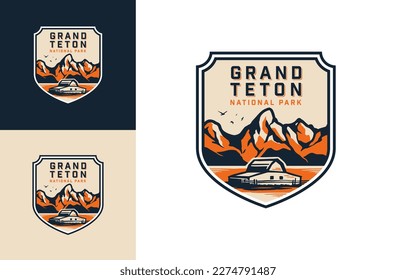 GRAND TETON NATIONAL PARK BADGE