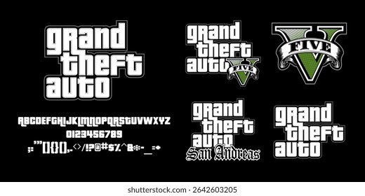 Grand Theft Auto V Grand Theft Auto San Andreas logo Fonte vetor