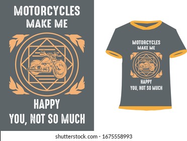 Grandad T-shirt. Vintage Motorcycle, Bike, Biker, Motorbike, Race, Championship T Shirt. Motorcycle T-shirt Design Template,Motorcycle Rider Typography, T-shirt Graphics, Vectors. Badass Biker T-shirt