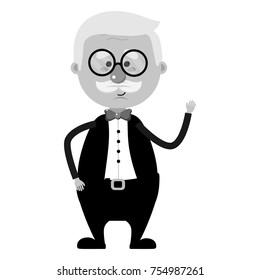 Grandfather cartoon design