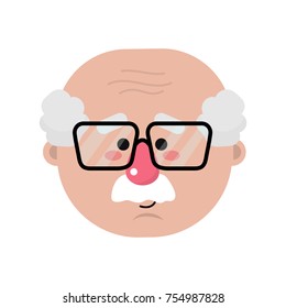 Grandfather cartoon design