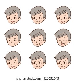 grandfather face