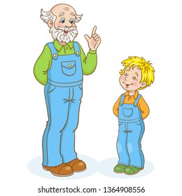 Cartoon Grandpa Images, Stock Photos & Vectors | Shutterstock