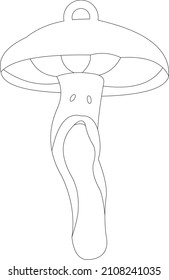 grandfather mushroom toy with hanging hole