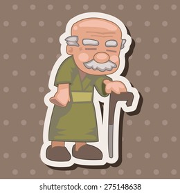 grandfather theme elements