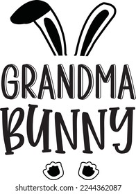 Grandma Bunny For eps File