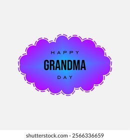 Grandma day, grandpa day holiday concept