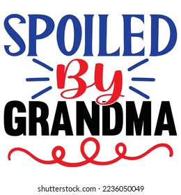 Grandma SVG Design Vector File.