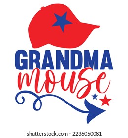 Grandma SVG Design Vector File.