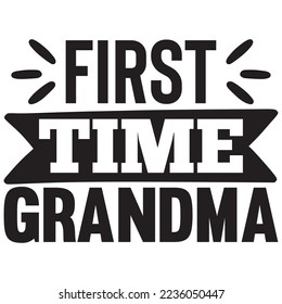 Grandma SVG Design Vector File.