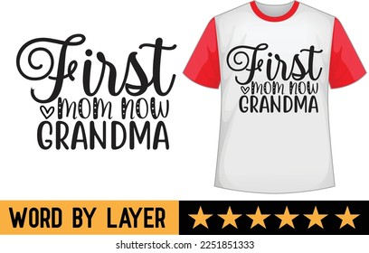 Grandma svg t shirt design