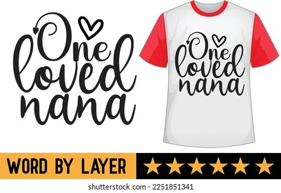 Grandma svg t shirt design