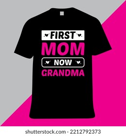 Grandma typography t-shirt design ready to print