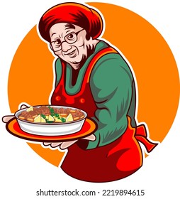 Grandma's Kitchen serves a variety of dishes