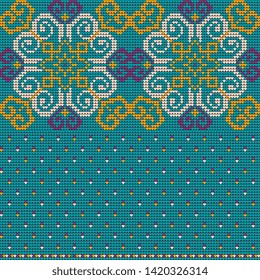 Grandmas knitting pattern for Christmas Ugly Sweater