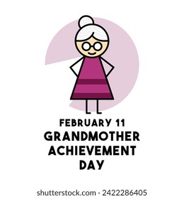 Grandmother Achievement Day. February 11. Eps 10