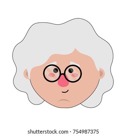 Grandmother cartoon design